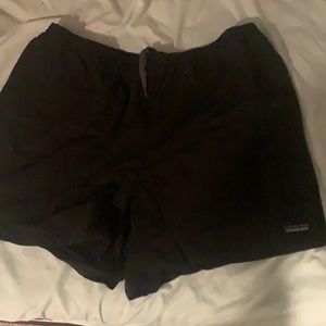 Black Patagonia shorts
